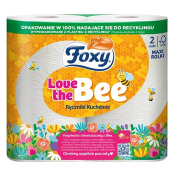 Ręcznik Papierowy Foxy Love the Bee A'2