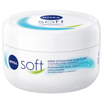 NIVEA SOFT KREM NAWILŻAJĄCY 300ML DO CIAŁA I RĄK