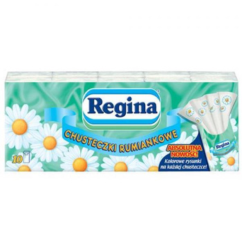 Regina 10x10 chusteczki rumiankowe