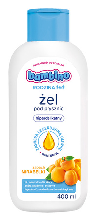 Bambino Rodzina Żel Pod Prysznic Zapach Mirabelki 400ml