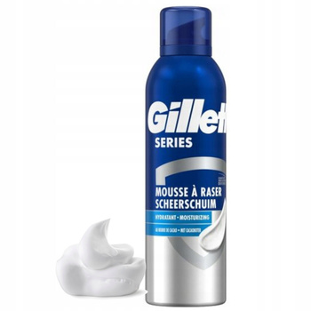 GILLETTE series pianka do golenia nawilżenie i ochrona 250ml