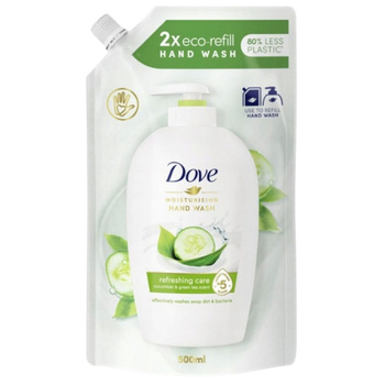 Dove mydło w płynie zapas Cucumber & Green Tea 500ml Zielona Herbata