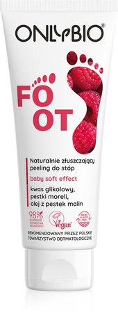 ONLYBIO Foot Naturalnie złuszczający peeling do stóp 75ml