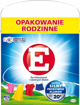 E proszek do prania Kolor 4,125kg  75 prań karton