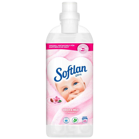 Płyn do płukania tkanin SOFTLAN 1L SENSITIVE