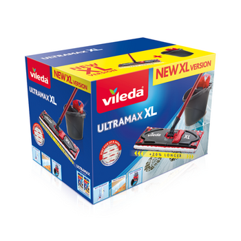 ZESTAW Vileda Ultramax Box XL Mop + Wiadro + Wyciskacz