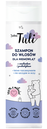 Tuli szampon do włosów dla niemowląt z prebiotykiem