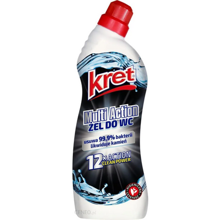 Kret żel do wc multiaction 750ml