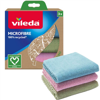 Vileda Microfibre Ściereczki 3szt.