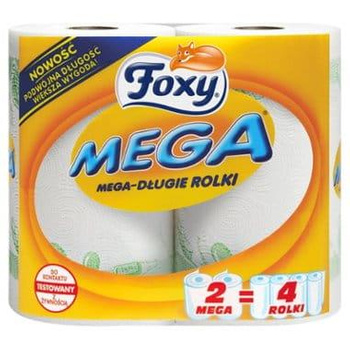 Foxy ręcznik MEGA 2 rolki