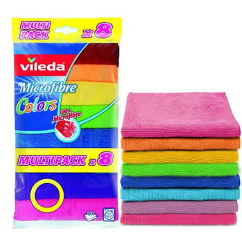 Ściereczka Vileda Mikrofibra multi color 8 szt.