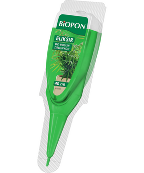 Nawóz, odżywka w płynie, Eliksir do Roślin Zielonych 40ml BIOPON