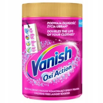 Vanish proszek PINK POWDER 625G odplamiacz