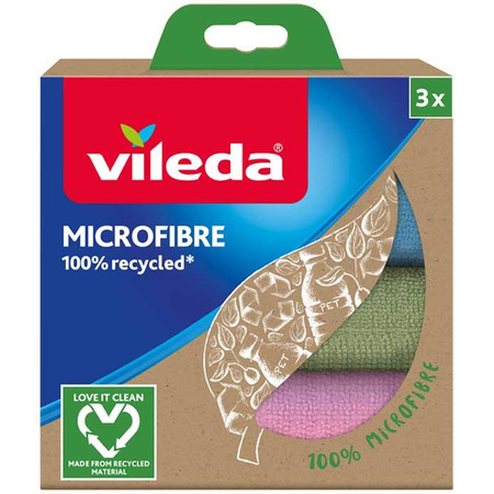 Vileda Microfibre Ściereczki 3szt.