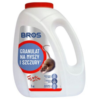 Bros granulat na myszy szczury 1kg mumifikuje