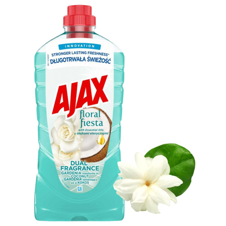 Ajax Floral Fiesta Gardenia i kokos 1l płyn czyszczący