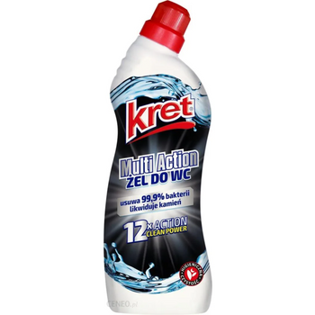 Kret żel do wc multiaction 750ml