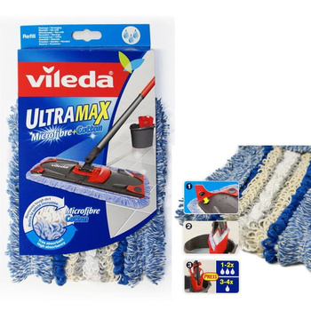 VILEDA Ultramax wkład wymienny nakładka do mopa Micro Cotton