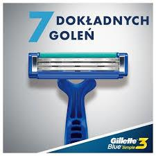 Gillette golarka jednorazowa Blue Simple 3