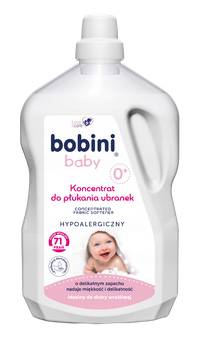 Bobini Płyn Do Płukania 2.5l  0+ Hypoalergiczny koncentrat