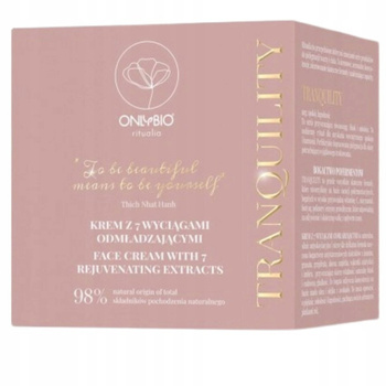 ONLYBIO RITUALIA Krem do twarzy odmładzający anti-aging