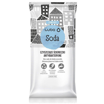 Luba Soda ściereczki antybakteryjne  armatura  ceramika24szt