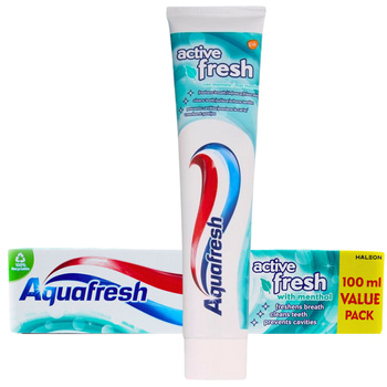 Aquafresh pasta do zębów Activ Fresh Intensywnie Odświeżająca 100ml