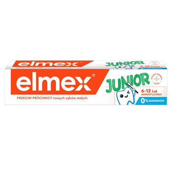 Elmex Junior Pasta Do Zębów Dla Dzieci 75ml