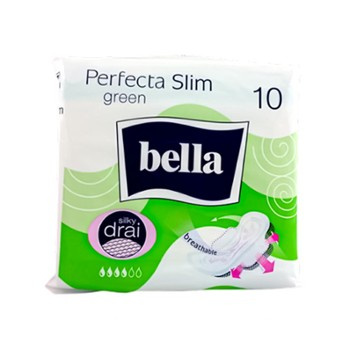 Bella podpaski Perfecta Green cienkie 10szt