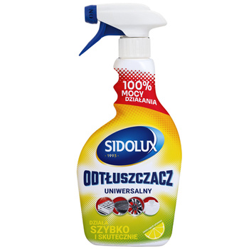 Sidolux odtłuszczacz uniwersalny do piekarnika grilla odzieży spraj 500ml