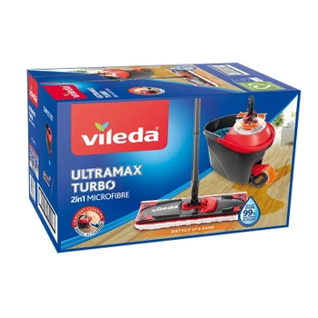 Vileda Mop Płaski obrotowy Ultramax TURBO Easy Wring 