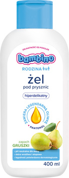 Bambino Rodzina Żel Pod prysznic  zapach Gruszka 400ml