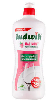 Ludwik płyn do naczyń malin 900g