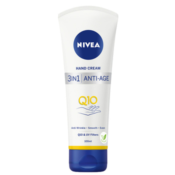 Nivea Q10 krem do rąk zapobiega starzeniu skóry dobrze wchłanialny 100ml