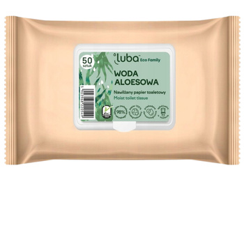 Luba Eco papier nawilżany aloesowy 50szt