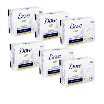 Mydło Dove Beauty Cream Bar zestaw 6x 90g