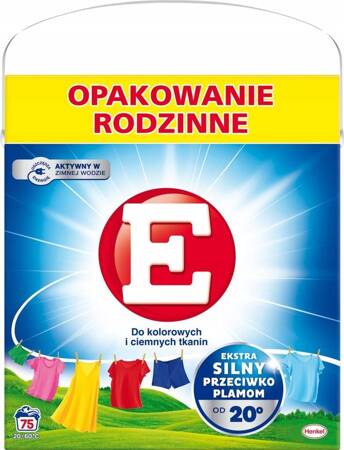 E proszek do prania Kolor 4,125kg  75 prań karton