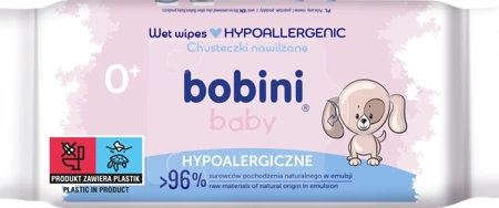 Global Bobini Baby chusteczki 60 sztuk Hypoalergiczne