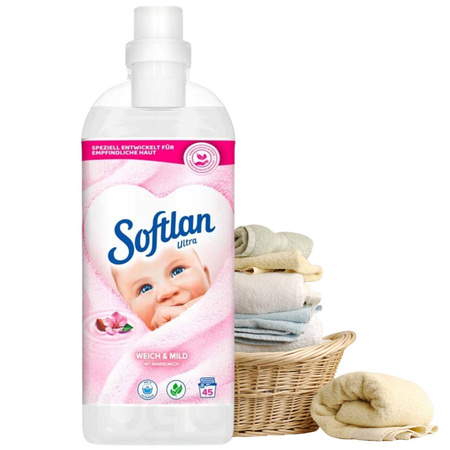 Płyn do płukania tkanin SOFTLAN 1L SENSITIVE