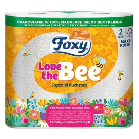 Ręcznik Papierowy Foxy Love the Bee A'2